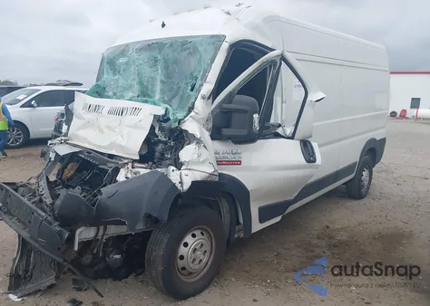 2017 Ram Promaster 2500 High Roof 159 Wb из США, поврежденный, VIN 3C6TRVDG9HE551870